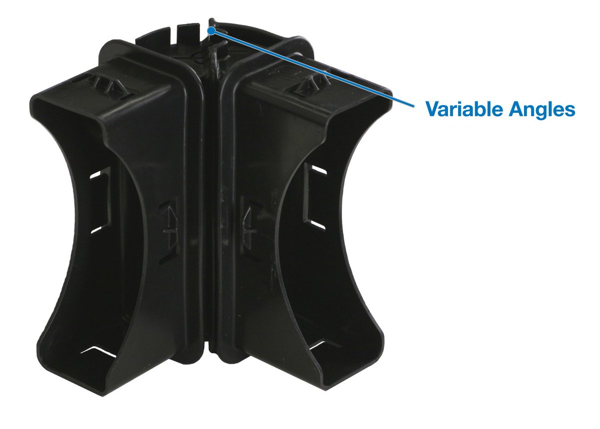 Our new elbows feature a fresh take on our popular variable angle elbow, giving you the flexibility to pick the angle of your elbow on-site. No additional #fittings needed. #foundationfootings #construction #residentialconstruction
