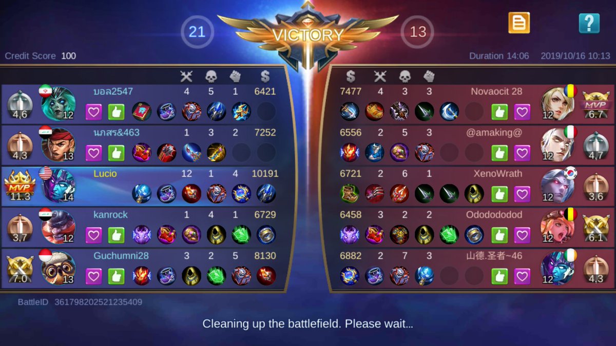 __mobileLegends's tweet photo. .@03Dlucio NICE!!!!!!! https://t.co/De1tzsbwLm