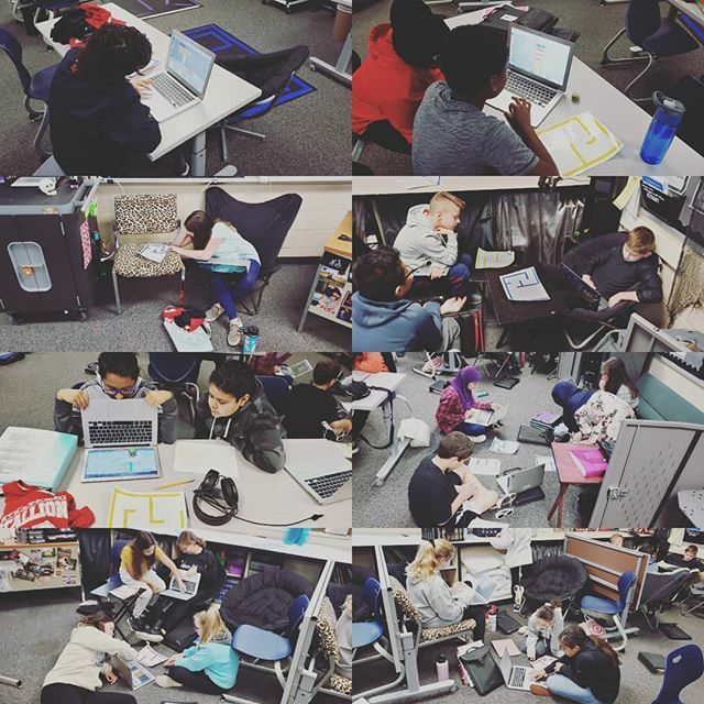 Ozobot coding in Year One class today! #ozobot #wearestallions #ccsd93 ift.tt/2po9JGM