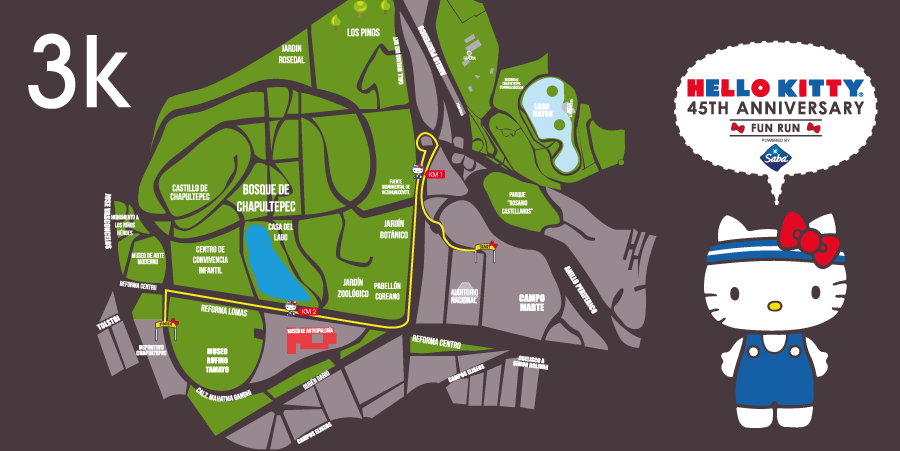 totalrunning's tweet photo. ¡INFORMACIÓN IMPORTANTE!
Te presentamos las rutas de la carrera #HelloKittyFunRun45
Estamos a muy pocos días de verte cruzar la meta. Recuerda llegar a tiempo para tu calentamiento y salida.
¡Te esperamos!
@hellokittymex https://t.co/snZGjKgutv