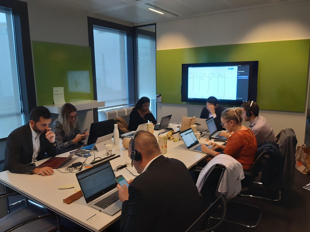 ServiceNav_io's tweet photo. Ce matin, l'équipe commerciale de #ServiceNAV travaillait dur depuis les bureaux de @microsoftfrance ! 🎪
Très bon accueil et résultats positifs pour ce premier Blitzday dans ces conditions.👍
Bravo à @GaetanDeviercy qui réalise la plus belle performance... #ITSM #ITMonitoring https://t.co/WdttAQofRu