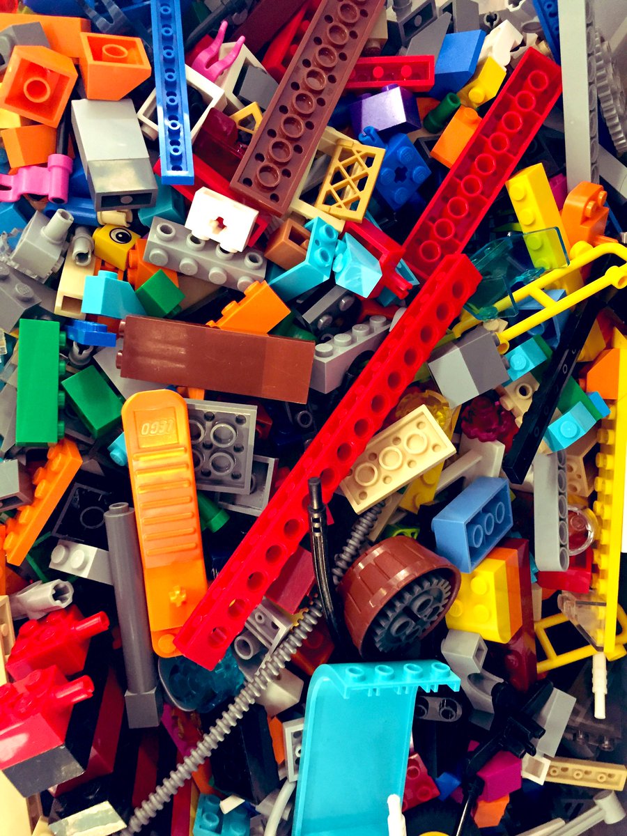 a_l_davidson's tweet photo. What am I up to at #remixplay3 ? Meeting amazing #disruptivelearning people and playing with #legos! https://t.co/xPgJWaGCIH