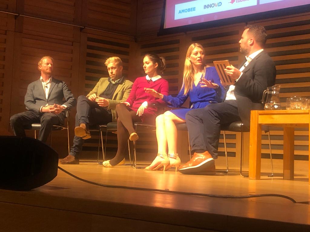 ID5_io's tweet photo. 'We need an industry standard for identity in #programmatic #advertising,' Our Chief Strategy Officer on stage today at #nvf19 with @newscorp @unrulyco @videoadnews and Precise TV talking about universal #identity https://t.co/8uq1jMCQ3y
