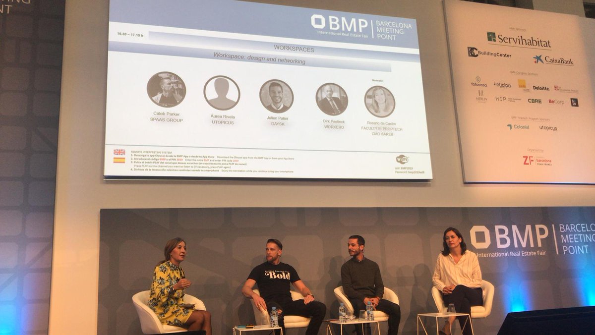 LaSalleTechnova's tweet photo. Round Table #DesignAndNetworking during @bmpsa #Proptech with @Caleb_Parker #SpaaSGroup
@aureamadrid @utopic_us @jpalier @dayskapp moderated by @rosariodecastro
@LaSalleTechnova https://t.co/Dbl9SoLWG6
