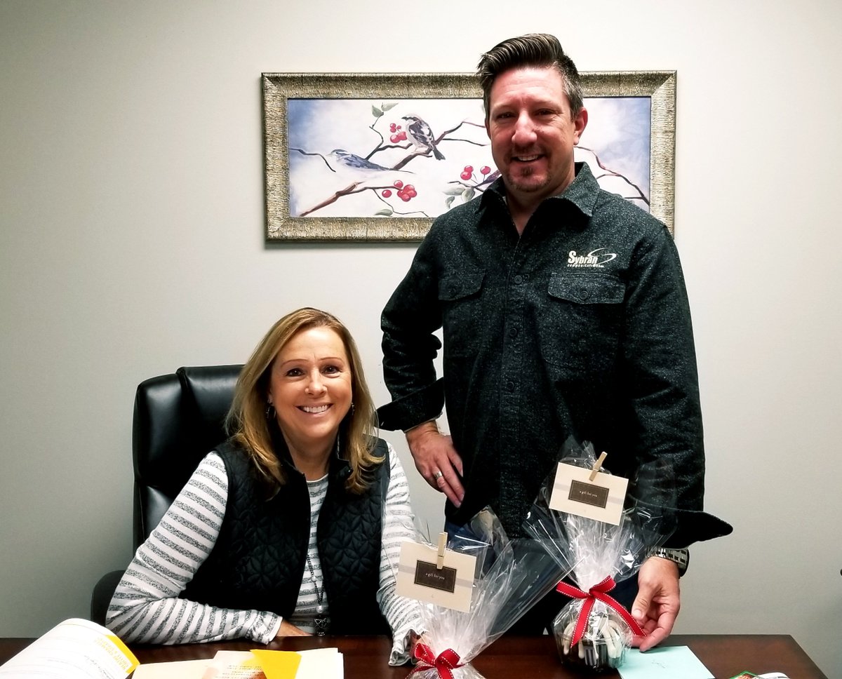 Celebrating these two amazing bosses today!  What a way to continue to drive our team to new levels!  #sybranfamily #wehaveconnections #HappyBossesDay