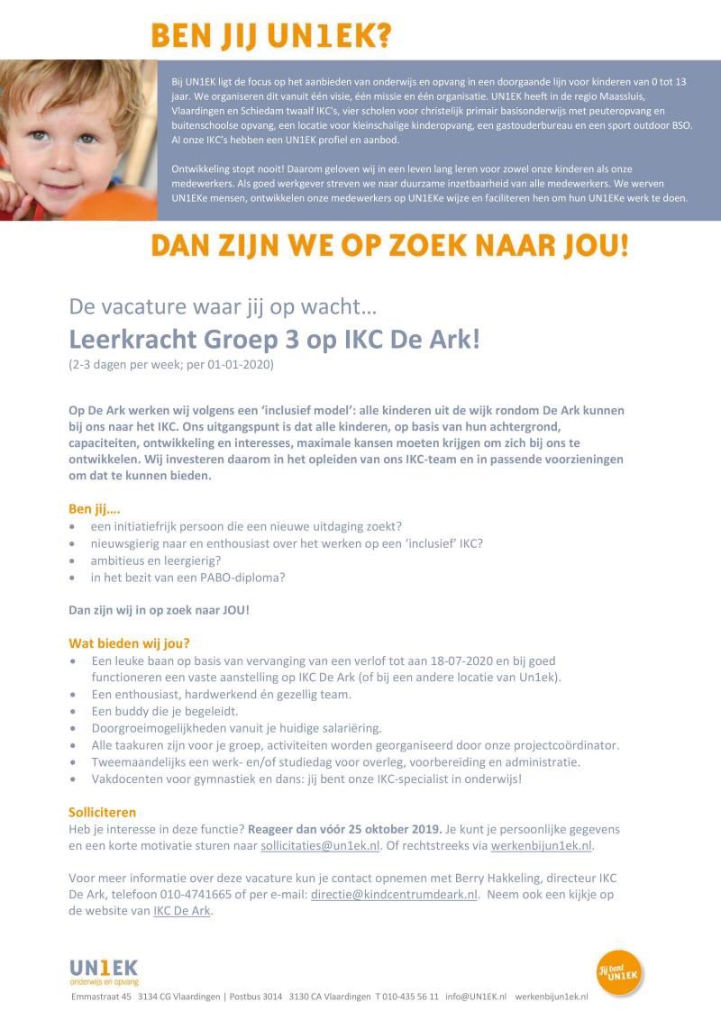 Kindcentrum De Ark (@arkvlaardingen) on Twitter photo 