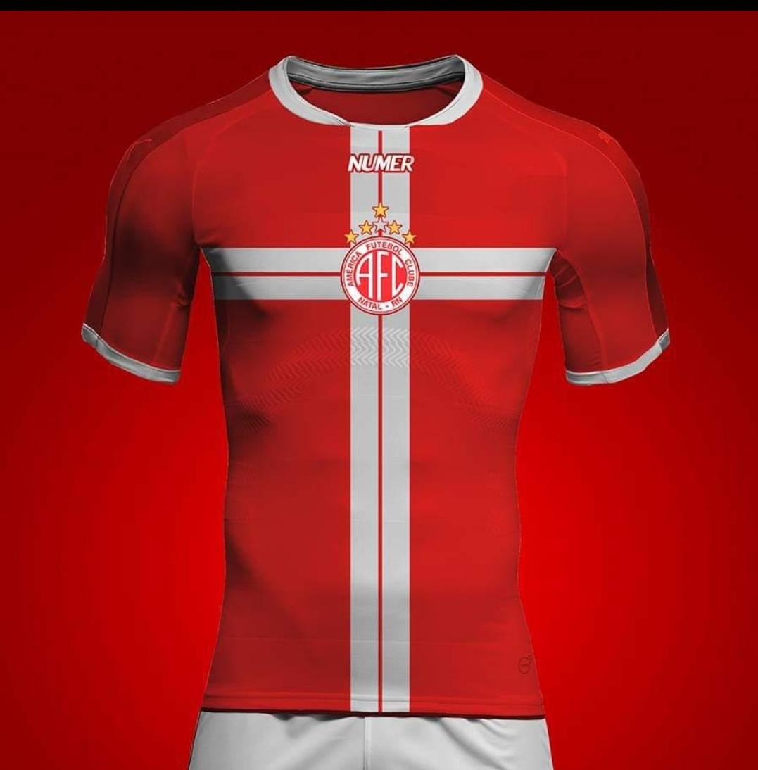 nelsonafc10's tweet photo. @LeonardoBiofarm @AmericaFCNatal Poderia ser esse o modelo da nova camisa do @AmericaFCNatal 😍😍 https://t.co/6eFtdMKmAV