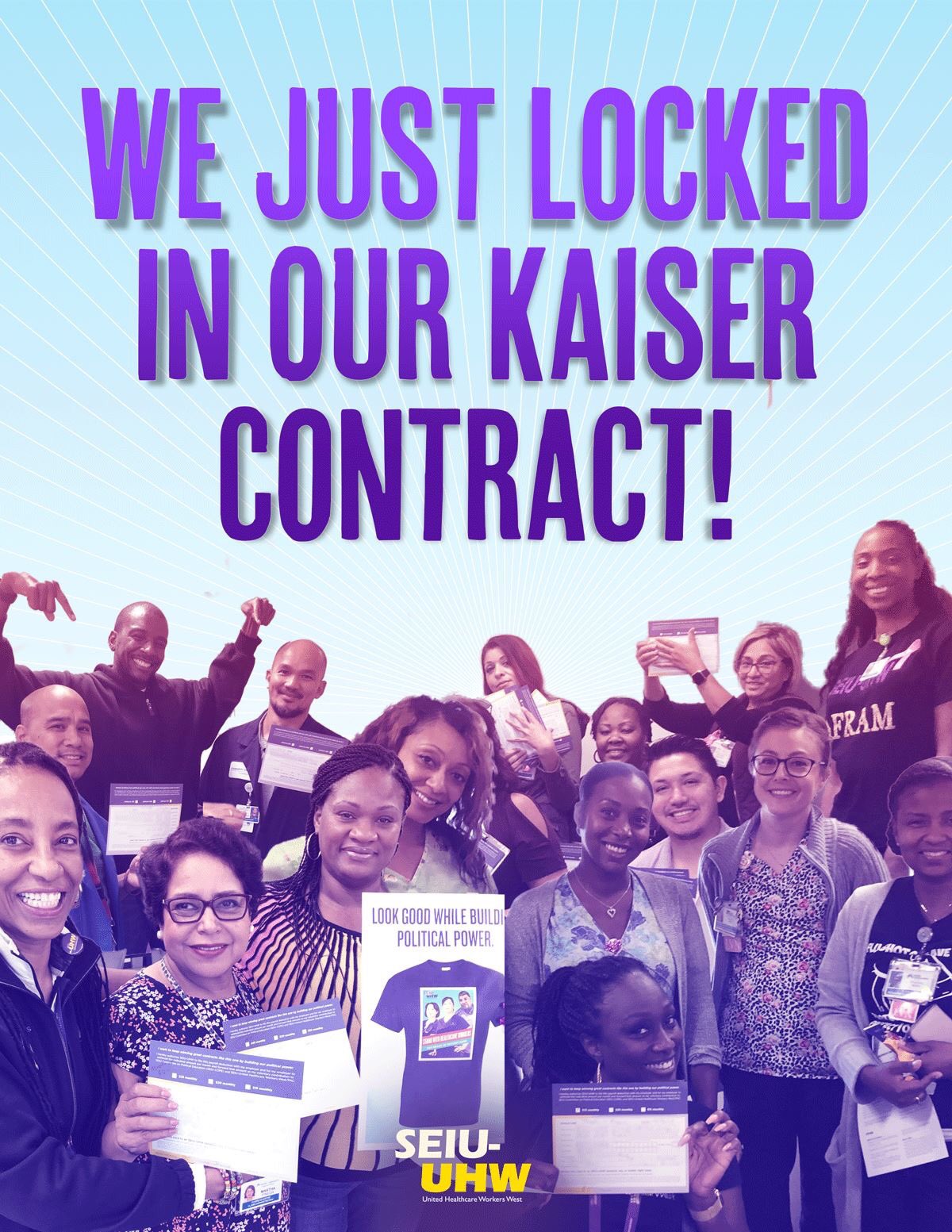 SEIUUHW United4All on Twitter "With an overwhelming 98 MAJORITY, we