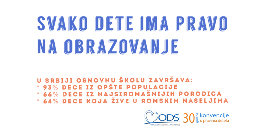 zadecuMODS's tweet photo. ����Povodom obeležavanja 30 godina Konvencije o pravima deteta MODS pokreće kampanju “Svako dete ima pravo”.

Više o kampanji "Svako dete ima pravo" pogledajte ➡️ https://t.co/mPKAoHlZcu

#zadecu https://t.co/LWKtlDctSr