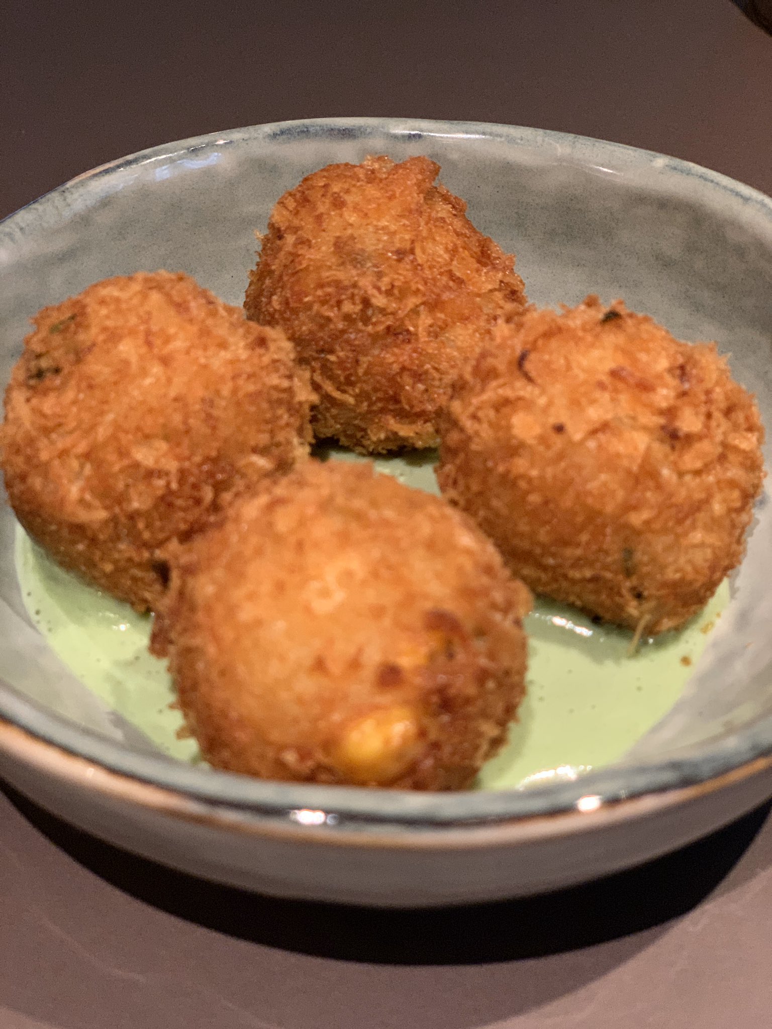 Crab croquettes