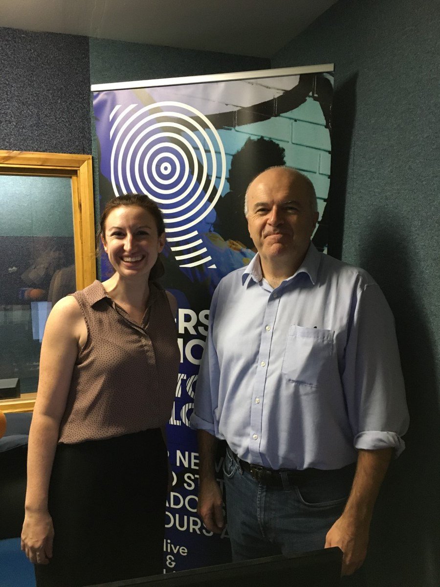SouthsidePlayrs's tweet photo. Our director Aidan and cast member Caitlyn took to the airwaves on @ThisisRiverside last night to discuss our new show Stage Door. Here's the link - go to 34 minutes in!
https://t.co/mhKkcMx9CG https://t.co/0saBWw1TY3