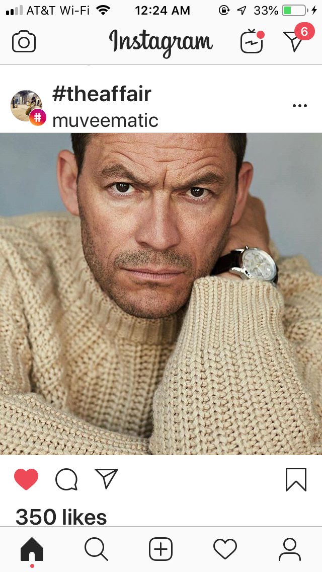 I m having an affair with his guy yeah it s true don t tell my hub    love Dominic west happy birthday one day late 