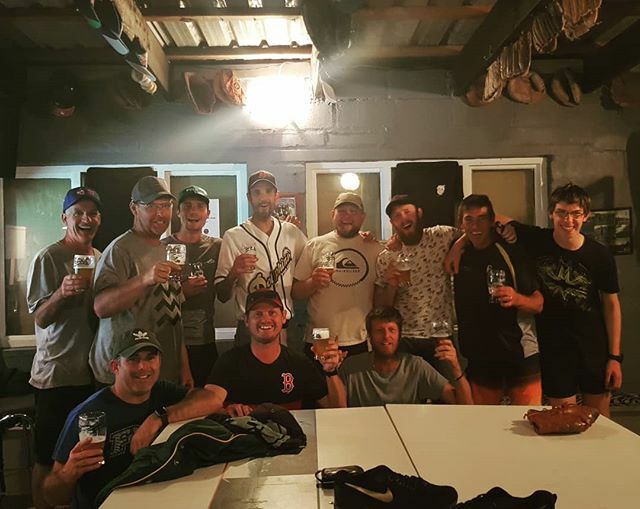 Baseball season is about to kick off! Dolphins Masters Team enjoying a swift half after practice. Impi will be on tap at the club this season, pull in for a swift one. #havingaswiftone #impi #dolphinsbaseball #baseballBaseball season is about to kick off! Dolphins Masters Te…