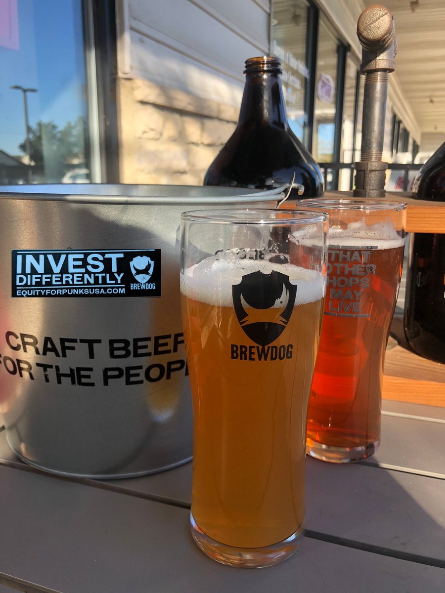 2 things in life you can always use more of...beer + (free) pint glasses! You can get both this Friday when help <a href="/BrewDogUSA/">BrewDog USA</a> kick-off EFP 3! BrewDog Crew will be here 5pm - 9ish and so will <a href="/kennysmeatwagon/">Kenny's Meat Wagon</a> #investdifferently #equityforpunksusa #thedailygrowler