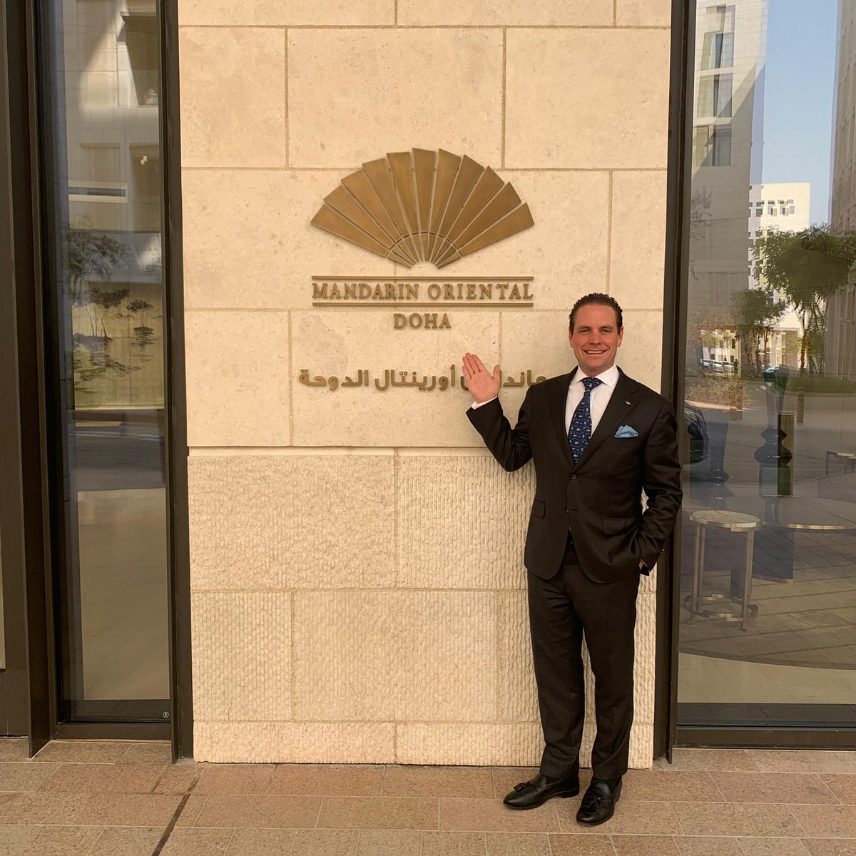 MO_BOSTON's tweet photo. Our General Manager @PhilippKnupfer recently visited the intimate and stylish Mandarin Oriental, Doha! #MODoha #DestinationMO #ImAfan #MOdreaming https://t.co/UfPI1o5kUI