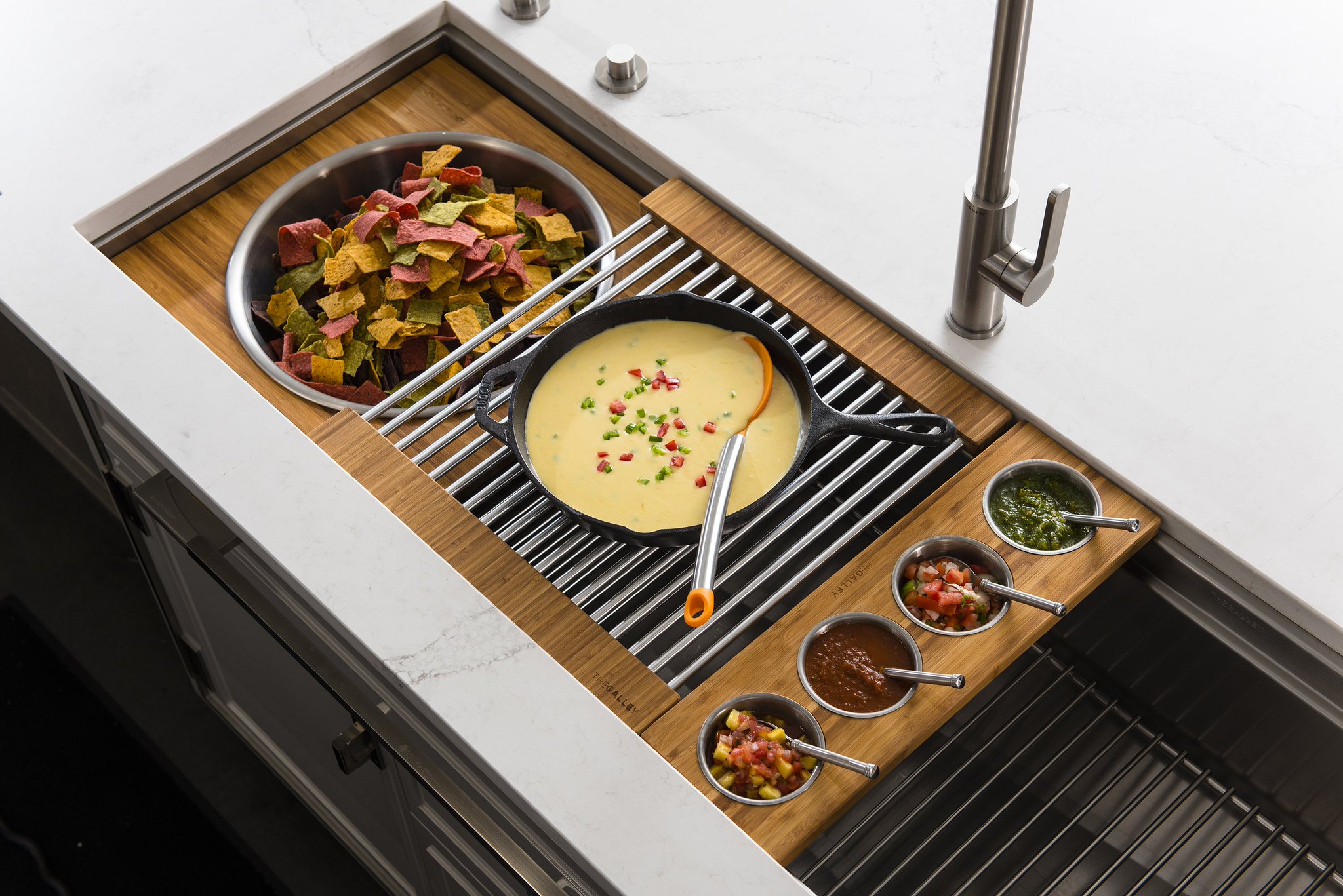 MCKB on Twitter "The Galley sink line is comprised of more than 50