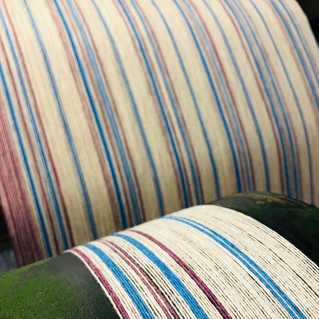 New colour combination ready for the loom. 
ift.tt/1XIbNS5
mill@islaywoollenmill.co.uk
#weaving #scottishislands #tweedproduction #preperation #warping ift.tt/2nQ3sDj