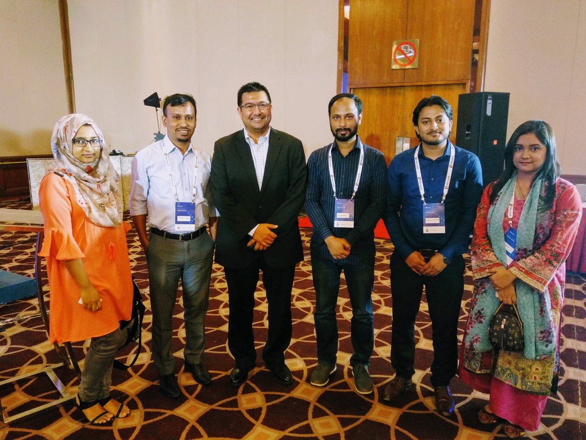 techcombd's tweet photo. Microsoft Technical Community Bangladesh attended the Microsoft Envision Forum today and met Mr. Afif Mohamed Ali, Managing Director for Microsoft in Bangladesh, Bhutan, Brunei &amp; Nepal. had a great discussion with him and looking forward to having something awesome in the future. https://t.co/5sRzYdfTyJ