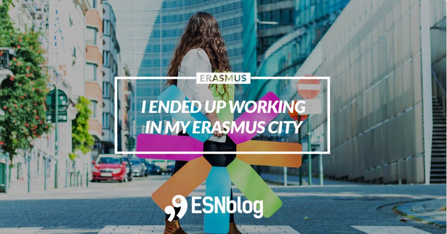 EUErasmusPlus's tweet photo. Did you know 40% of #ErasmusPlus trainees are offered a job by their host company? Read this story of one student returning to work in their Erasmus city via @ESN_Int 🌍 https://t.co/rzXa8Xc72a https://t.co/c9481jGFUK