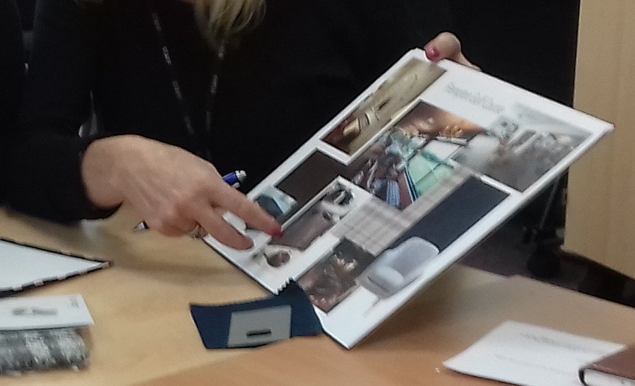 Many many thanks go to the Interior design degree students who presented their initial ideas for a Flempton make over.