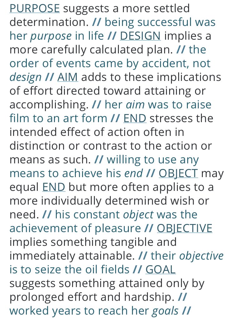 on Twitter "Synonyms for intention Synonyms aim, ambition, aspiration