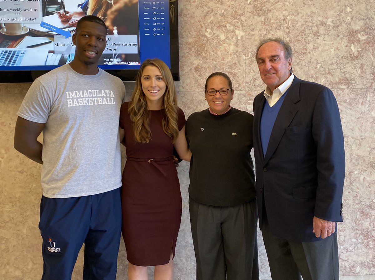 MightyMacs's tweet photo. Great day on campus!  Three of my favorite coaches in one place!  Go Macs! https://t.co/VtynPVnv2N