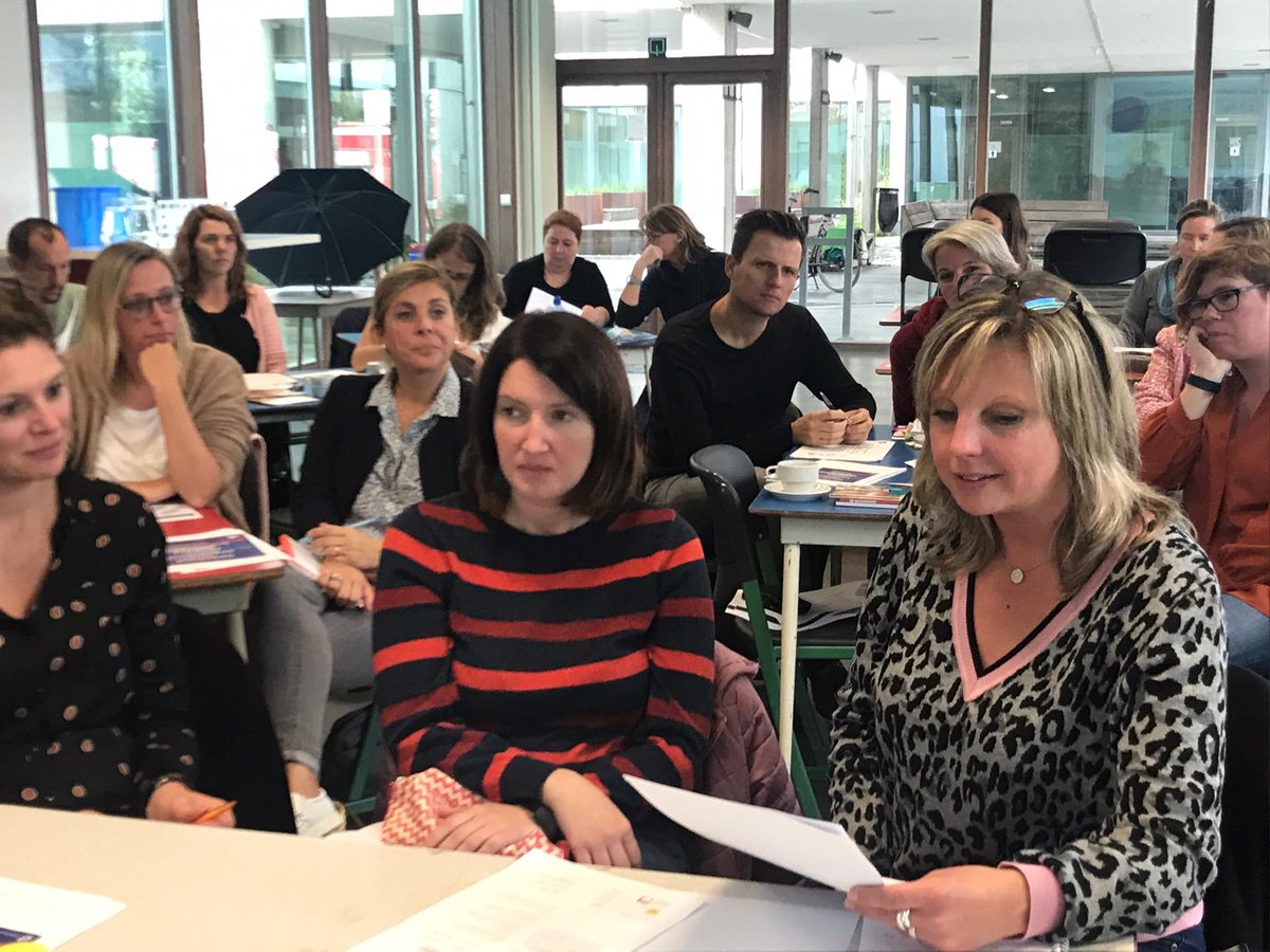 leercollectief's tweet photo. Deze namiddag stoomden we met meer dan 50 gedreven onderwijsprofessionals door over een doorleefde missie en visie in ons GO!-onderwijs van de toekomst: Talentenwerf! #samenisbeter https://t.co/MpzBtMS0zL