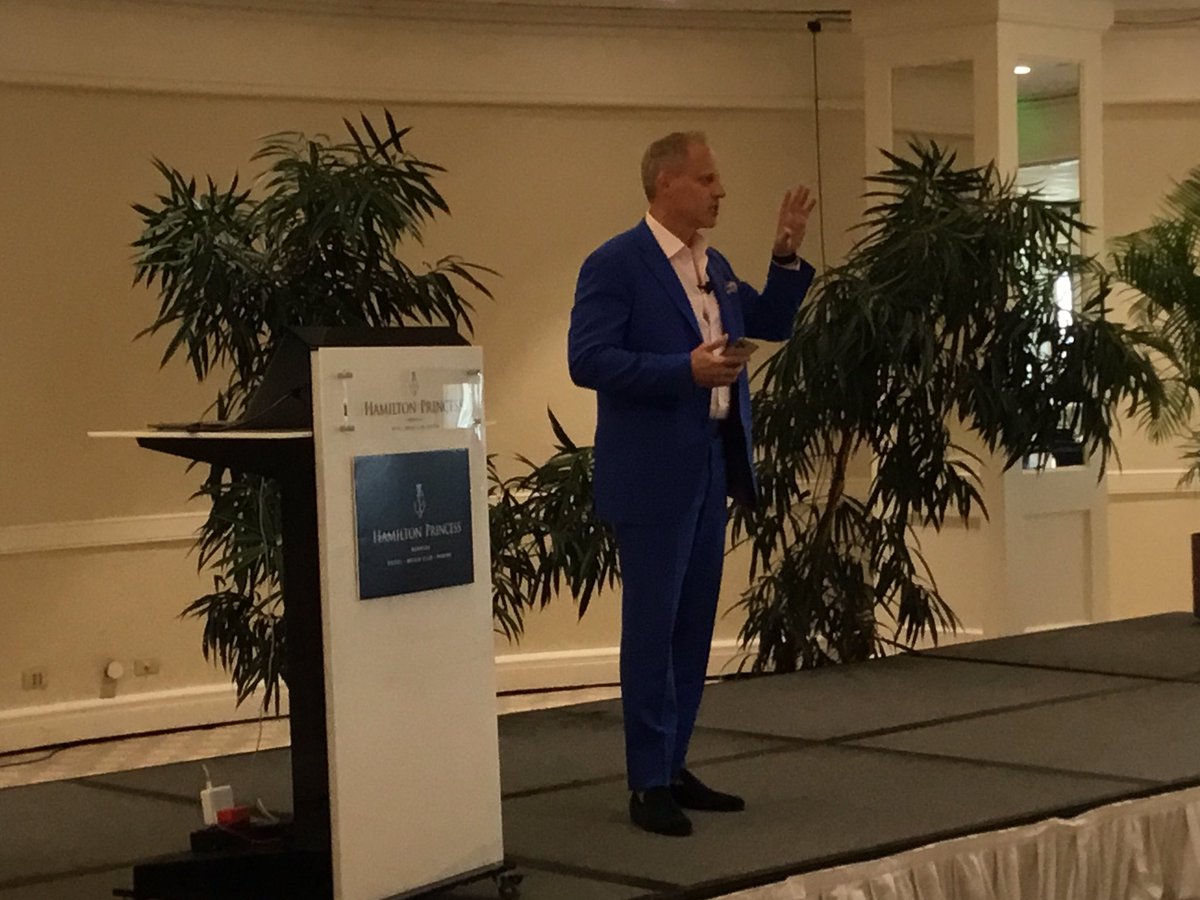 TheRoyalGazette's tweet image. Lunch Keynote speaker Terence Mills, CEO &amp;amp; Chairman of AI.io discusses the future of work in a more technologically dependent era. #BermudaTechWeek #bermudatechsummit