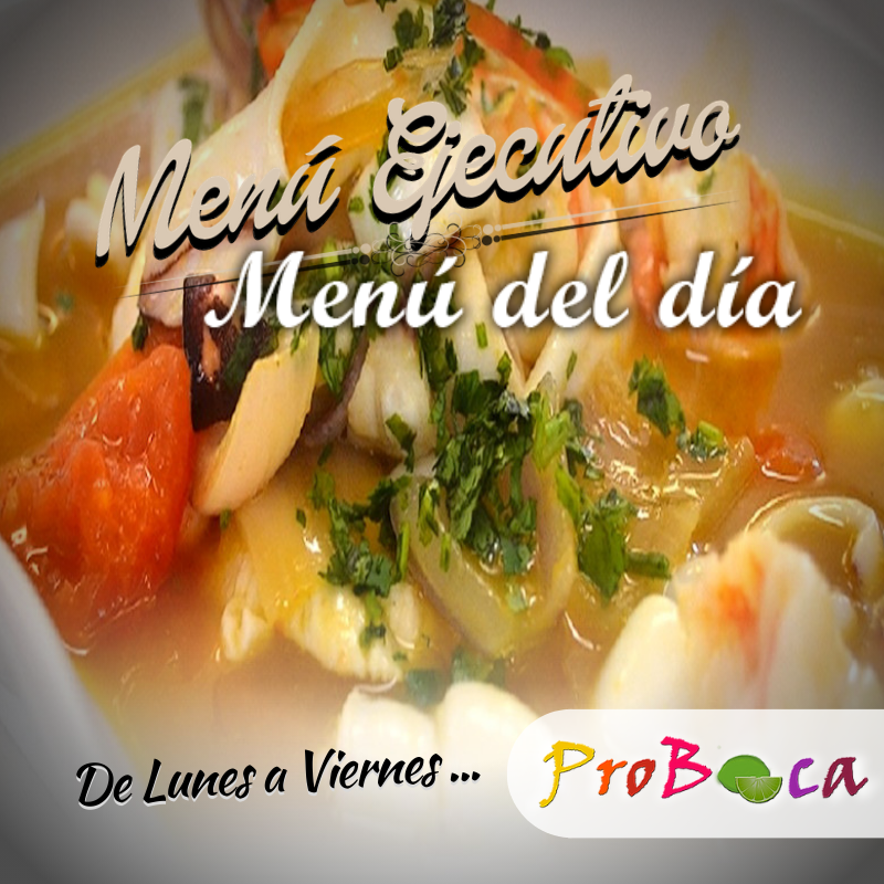 ProbocaChile's tweet image. ¿Qué te ofrece #ProBoca para la hora del almuerzo? De 1 a 4 pm. dos ricas opciones; #MenúDelDía a $4.900 o el #MenúEjecutivo a $6.900 🍴👩🏻‍🍳
---
Visítanos en Manuel de Salas 162, #PlazaÑuñoa
#GastronomíaPeruana #Ñuñoa 🇵🇪🇨🇱