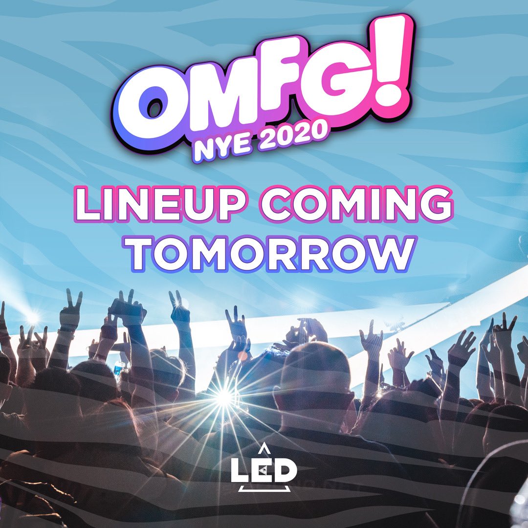 OMFGNYE's tweet photo. Psst... 👀 Meet back here tomorrow at noon for first look at this year’s #OMFG! NYE lineup! 🦓 https://t.co/BUA5sykP24