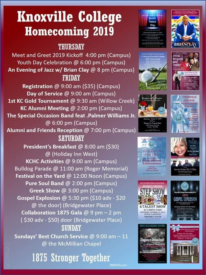 HBCUDirector's tweet image. It's #HomecomingSzn at #KnoxvilleCollege!!! ❤️💙 #KCrising #HBCUsMatter #HoCo2019