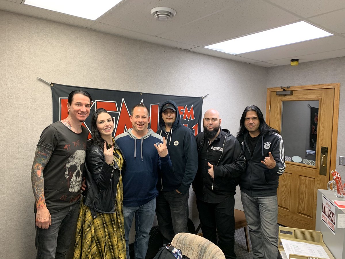 MayhemOfficial's tweet image. Huge thanks to JZ and #KFML #TheDark for having us in studio! We had so much fun! Little Falls, MN tune in to FM94.1 THE DARK tonight at 10PM central for the interview and acoustic songs, or stream it online! 
Stream here...us7.maindigitalstream.com/2615/
