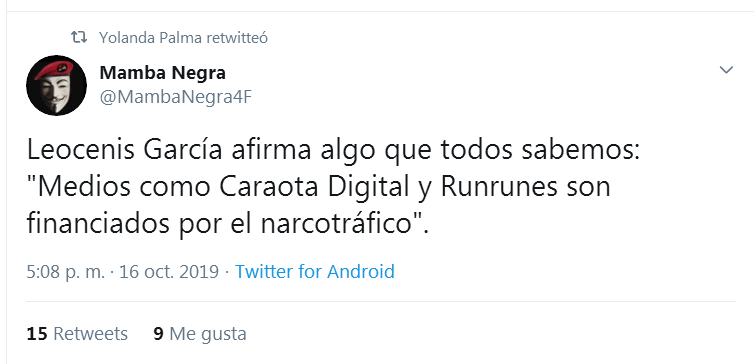 mirellayjuan's tweet photo. MAS CLARO? Y NO LO DICE UN CHAVISTA....@dcabellor @ConElMazoDando https://t.co/Z4QlSe7pgW