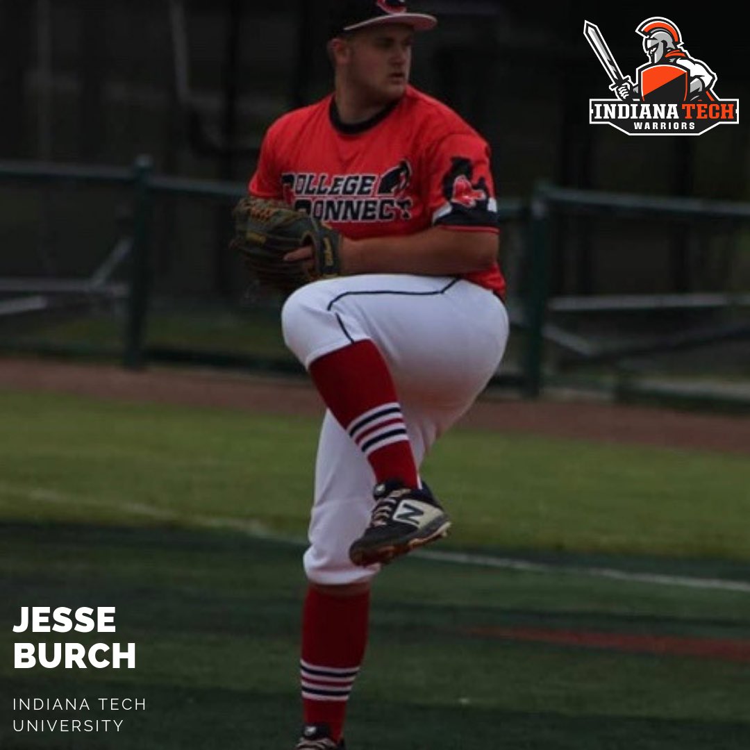 USAPrimeMI's tweet photo. Huge congrats to current 18u College Connect player, 20’ Jesse Burch, on his commitment to Indiana Tech ‼️ #committed #collegeconnect #miredsox https://t.co/5uGPSoGNf5