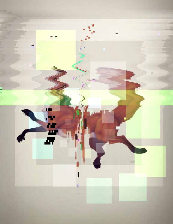 👺💢 glitch illustration art vulpes digitalart glitchart animal fox Origin img by @The_Gremlin_Cat