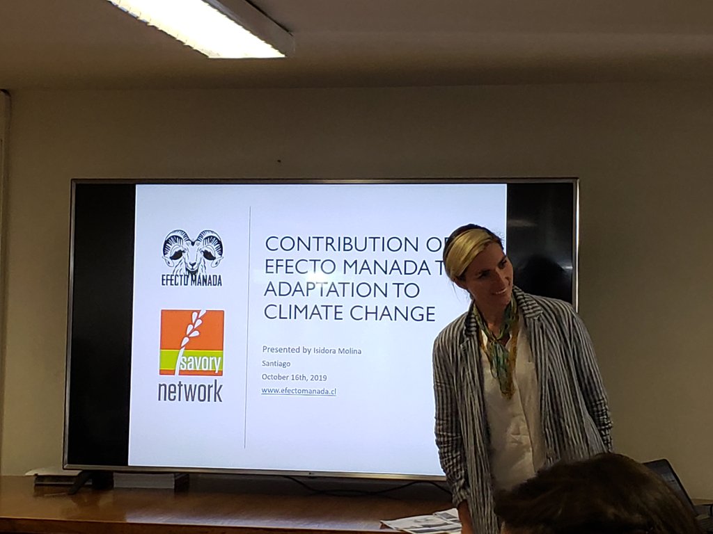 JennyHodbod's tweet photo. Look what I found! @SavoryInstitute represented at @Transform2019 by Efecto Manada. Great to see discussion of these ideas for land management in the conference... I just wish my spanish was better to understand the finer details! #transformations2019 https://t.co/fTRRj3l53b
