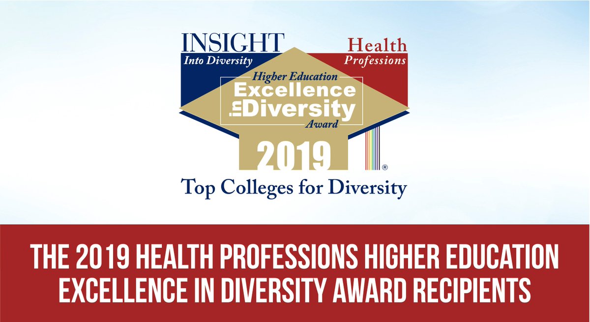 Congrats TouroCOM for winning the 2019 Health Professions HEED Award, the only national honor recognizing U.S. health schools and centers that demonstrate an outstanding commitment to diversity and inclusion across their campuses! @INSIGHT_News