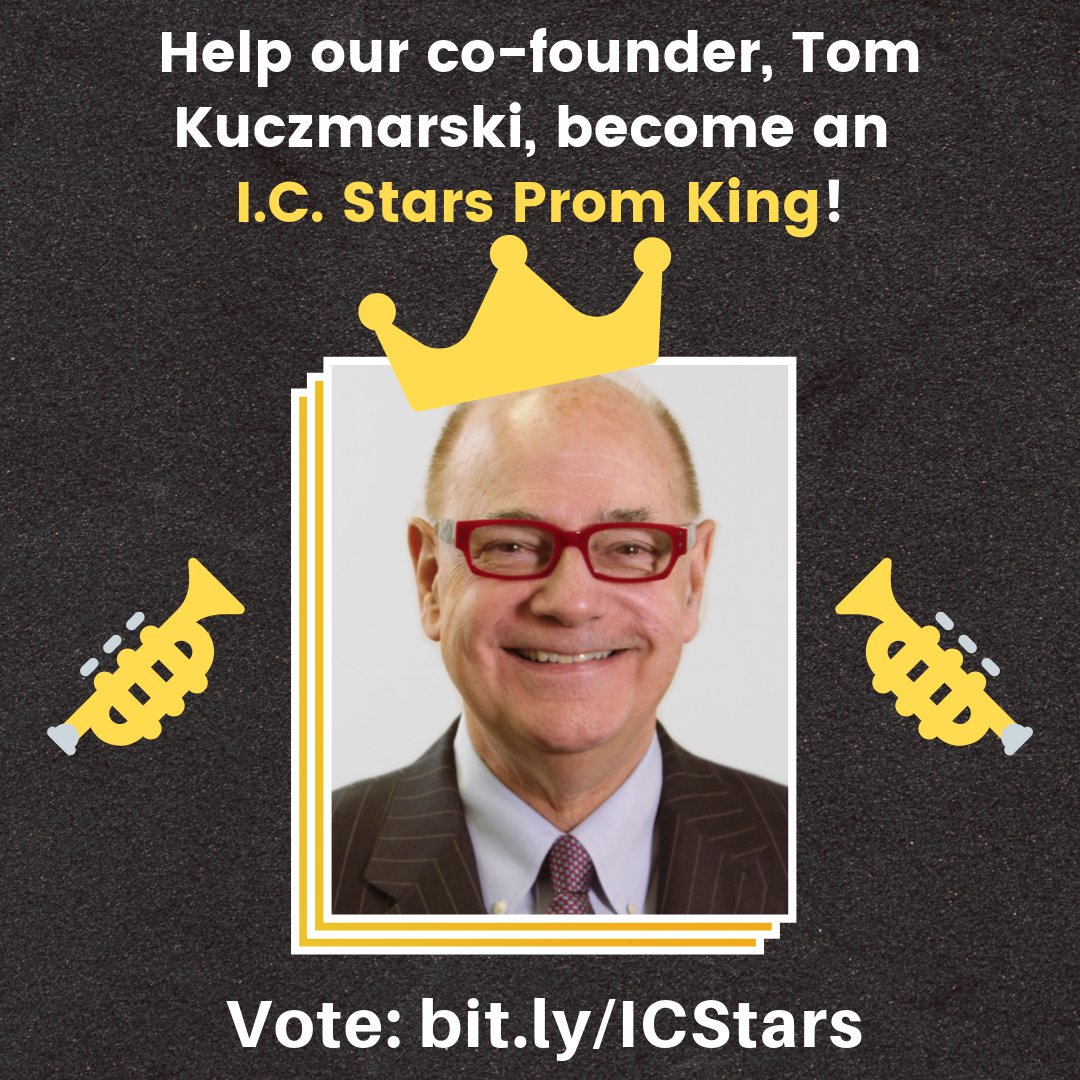Did you hear? <a href="/tkuczmarski/">Thomas Kuczmarski</a> is nominated for the <a href="/icstarsChicago/">i.c.stars |*</a>'s 20th Anniversary Prom Court! Help him become I.C. Stars royalty. 

Vote here - bit.ly/ICStars