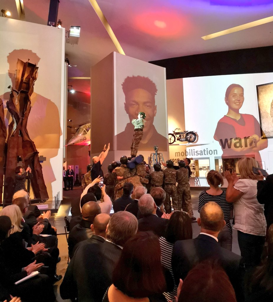 Rach31M's tweet photo. Great launch event promoting the positivity of youth and army recruitment in #Manchester @I_W_M with @MPCT_HQ who have changed lives of 14-19 year olds across the country.
#inspiration #determination #integrity #mpctlaunch https://t.co/6rb0N5VoXq