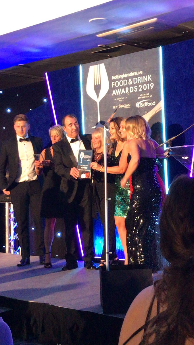 #NLFoodAwards19 best public house The Plough, Normanton on the Wolds