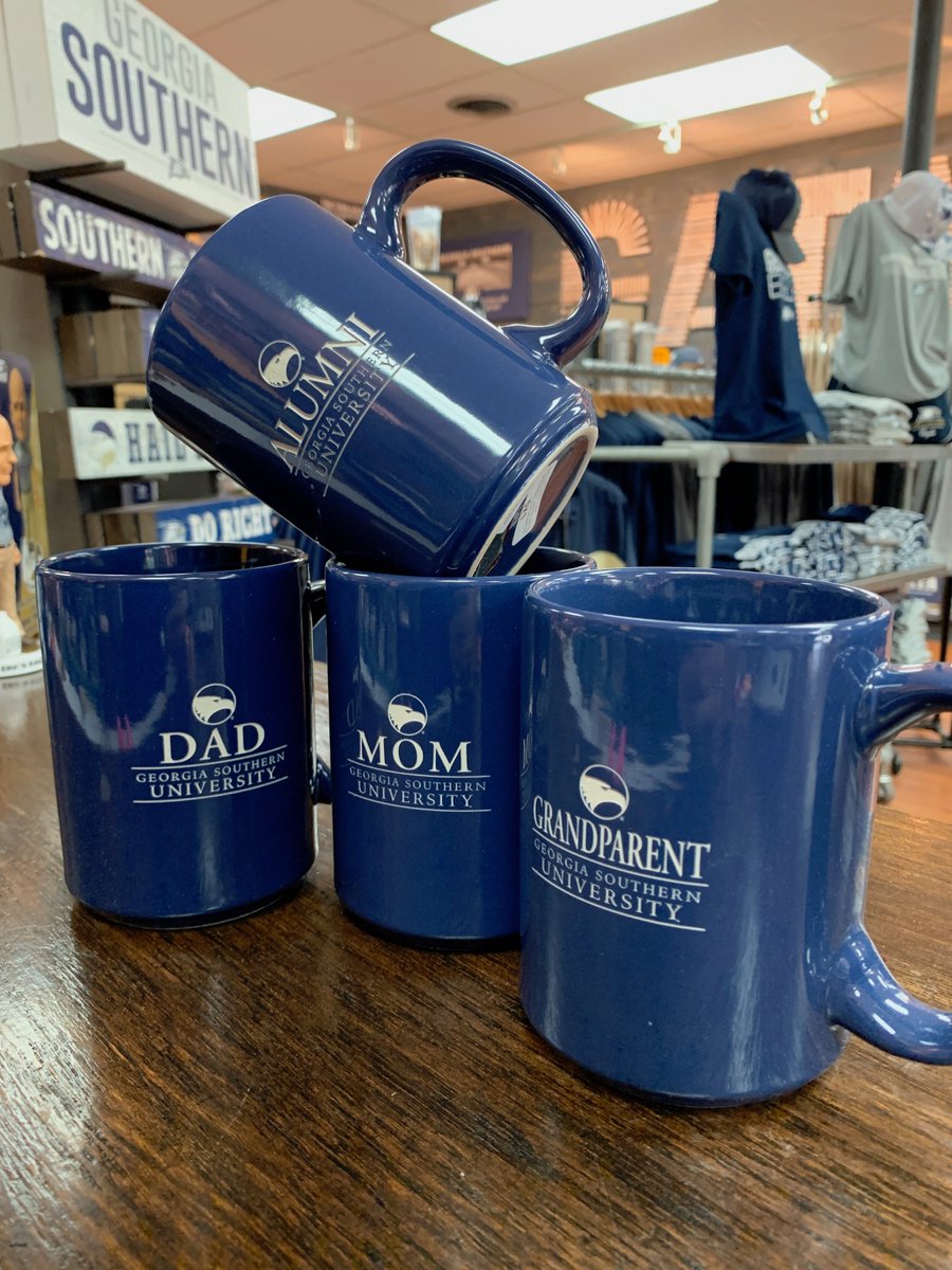 SXCStatesboro's tweet photo. New laser-engraved ceramic coffee mugs. A great gift for Mom's, Dad's, Grand's, and Alumni that's built to last (also a great gift to yourself because you're just that awesome😉). #HailSouthern #GSAlumni #GSMom #GSDad #GSGrandparent https://t.co/tkdHCh5MaQ