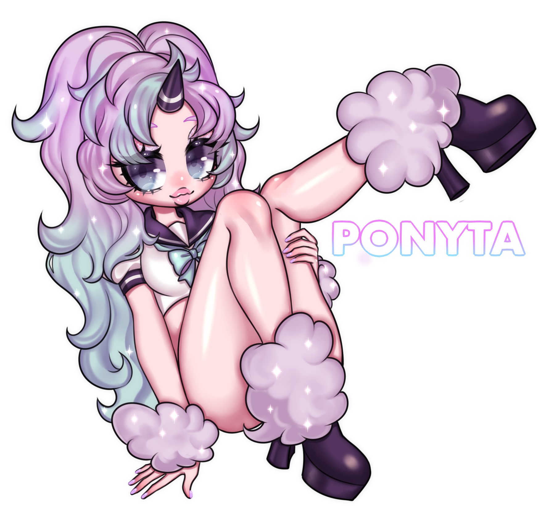 ℝ𝔸𝕍𝔼ℕ ガラルポニータ ポケモン 擬人化 T Co Wyg4uwmjqn Twitter