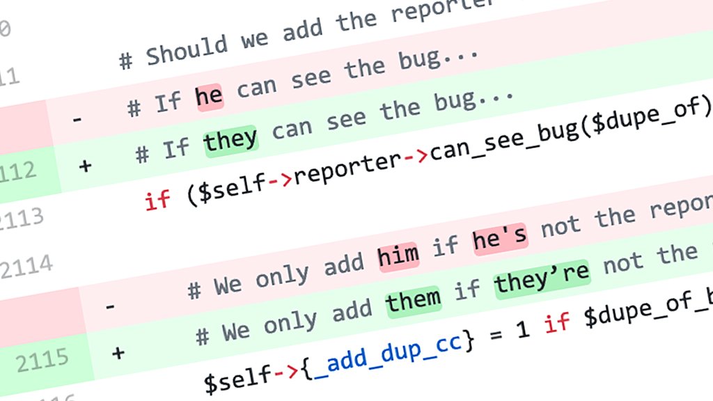 BugzillaUX's tweet image. Happy #PronounsDay! @Mozilla’s @Bugzilla has just replaced all the male/female pronouns with gender neutral ones, both in the UI and code, to make sure everyone feels comfortable while using or even developing the app. Now you decide who you are. github.com/mozilla-bteam/…