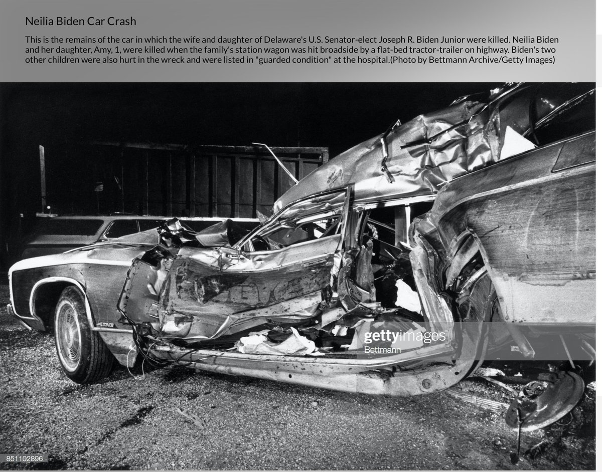Found photo of car, other than that details are slim but by all accounts Neilia veered into the lane of tractor.