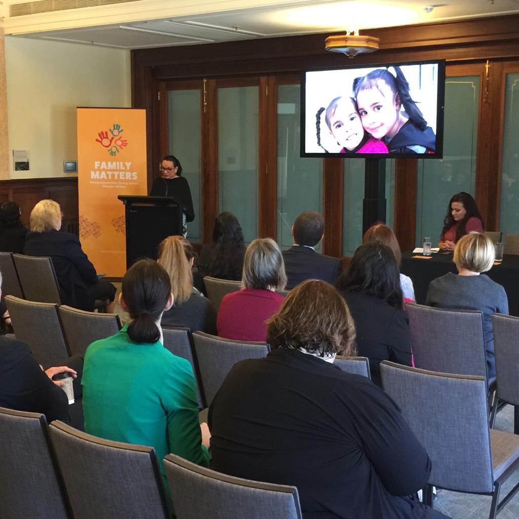 <a href="/LindaBurneyMP/">Linda Burney MP</a> – "Over 20,000 children growing up in care – #FamilyMatters Report recommends a national strategy for Aboriginal and Torres Strait Islander children... this if of crucial importance" @fam_matters_au