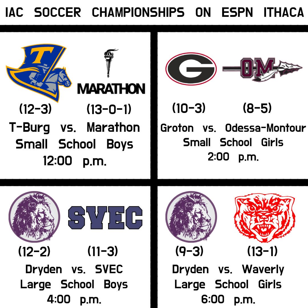ESPN Ithaca on Twitter "Who's ready for playoff soccer? We'll have