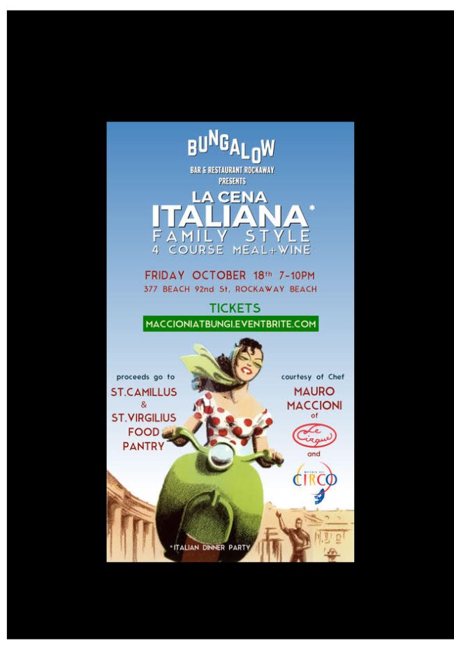 La cena italiana bit.ly/2MPIQDT