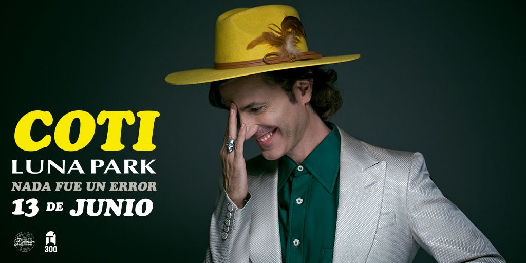 stadiumlunapark's tweet photo. @Cotioficial por primera vez en el Luna! sábado 13 de junio 2020.
Las entradas se pondrán a la venta a partir de hoy a las 20 hs. por sistema Ticketportal, y a partir de mañana en boletería del estadio, saludos! #CotiEnElLuna #Coti2020 #NadaFueUnError #LunaPark https://t.co/VwNcI6mSQ4