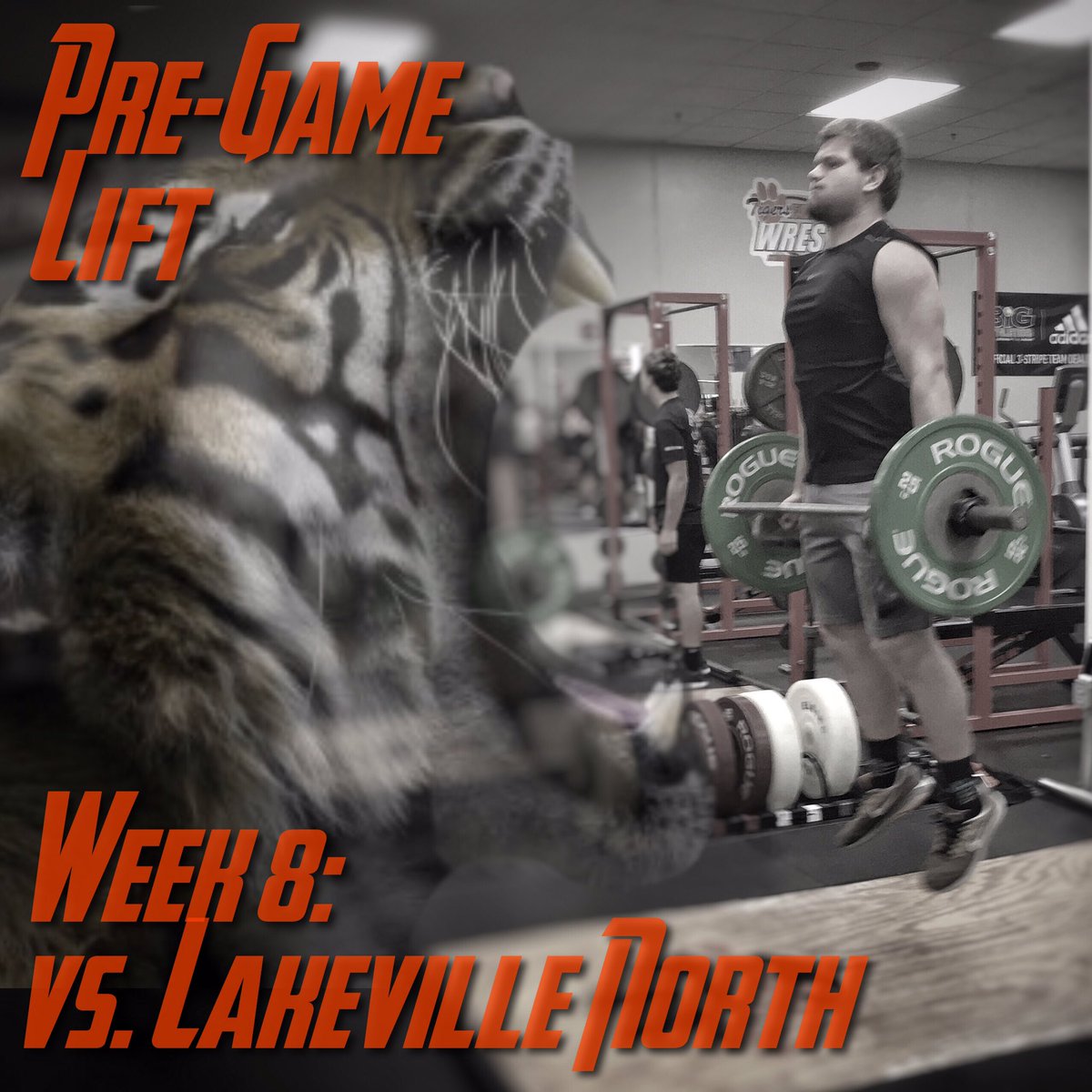 FarmingtonPower's tweet photo. Week 8 Pre-game Lift:
Push Press: 3x3 @ 30%, 40%, 50%
Hex Bar Jumps: 3x3 @ 30%, 40%, 50%
Planet Smashers: 3x3
#PrimeIt #LoadAndExplode https://t.co/p6bZk1iWpP