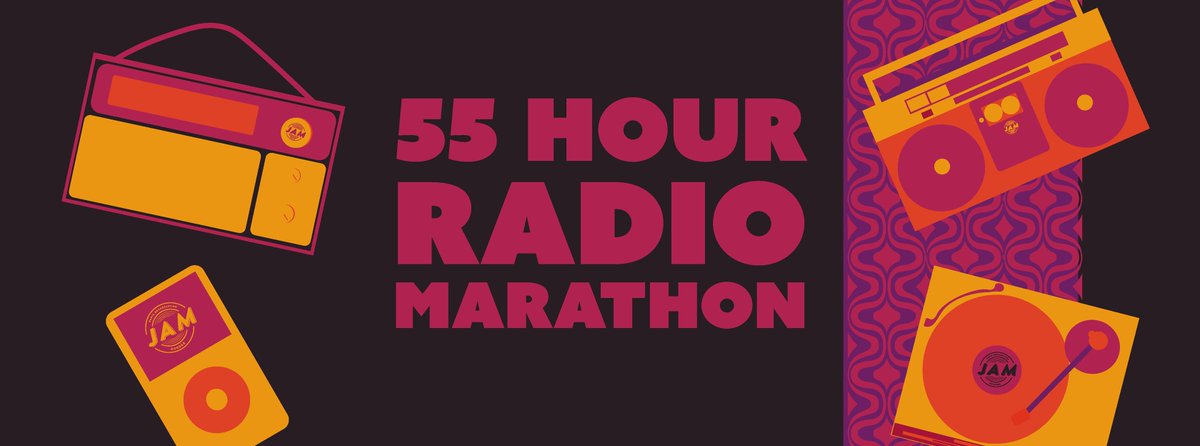 Just four days until we join JAM Dundee <a href="/JustAddJam/">JAM</a>  for this week's #SRAChart - in the middle of their 55 Hour Radio Marathon!